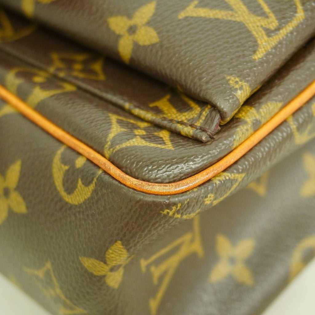 Louis Vuitton Shoulder Bag Monogram Viva-Cite PM Brown — view 6