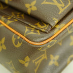 Louis Vuitton Shoulder Bag Monogram Viva-Cite PM Brown — view 6