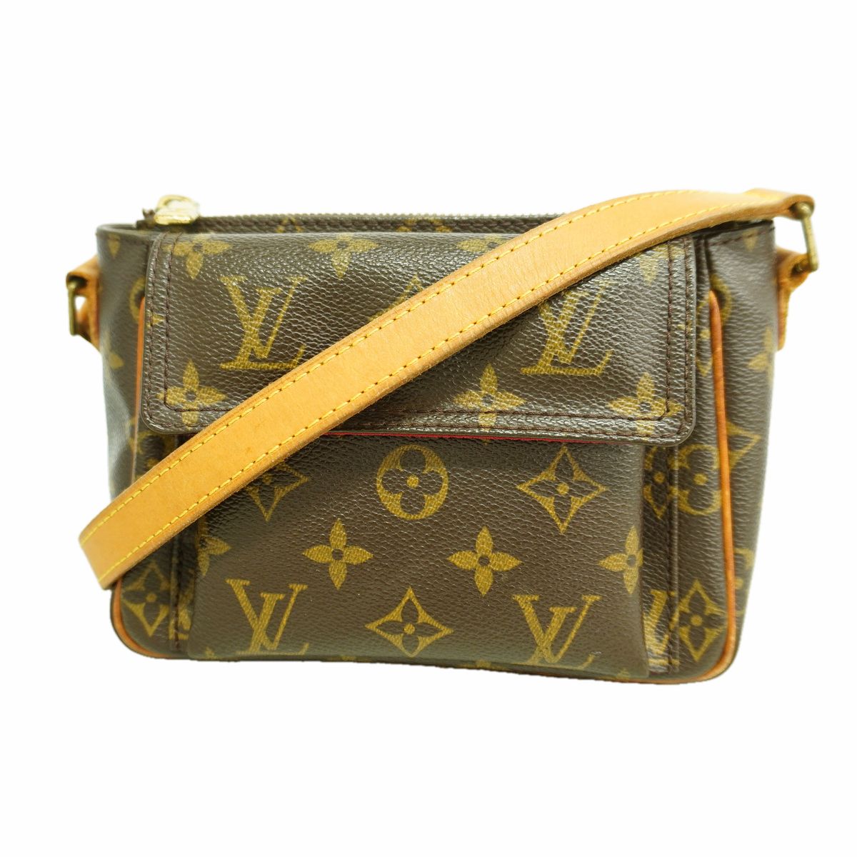 Louis Vuitton Shoulder Bag Monogram Viva-Cite PM Brown
