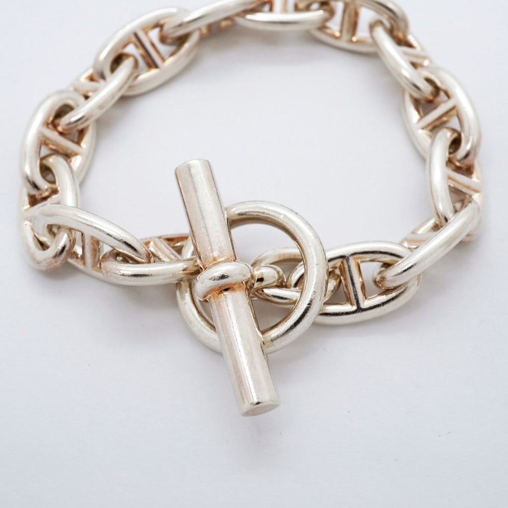 Hermes Bracelet Chaine D'ancre GM 14 Links 925 Sterling Silver — view 4
