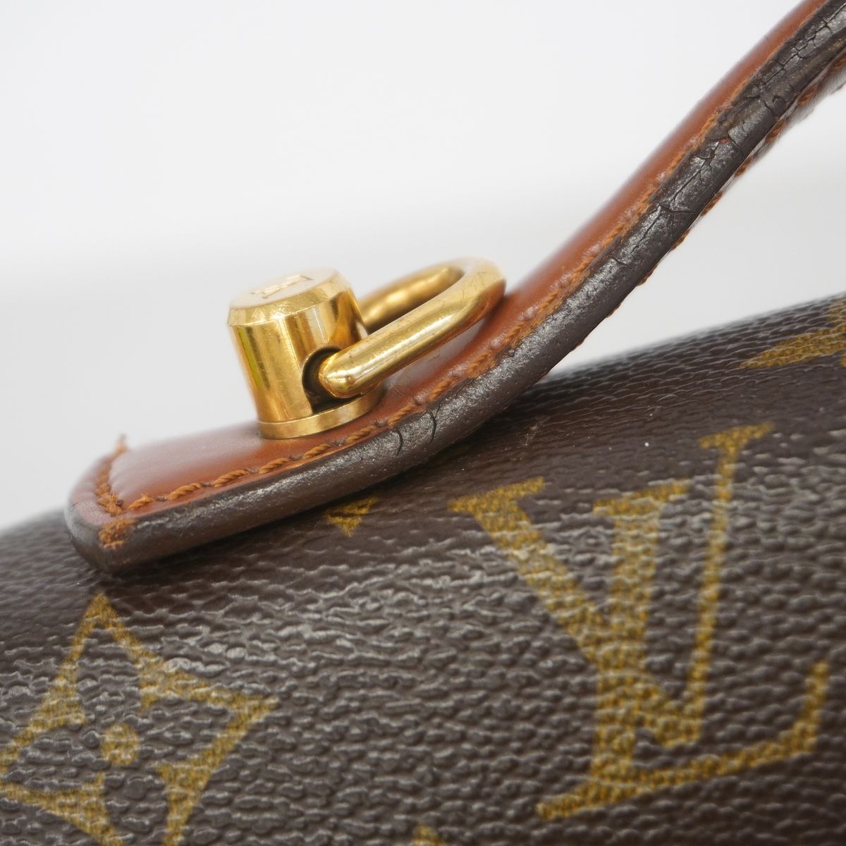 Louis Vuitton Handbag Monogram Monceau 28 Brown 2-Way Bag — view 6