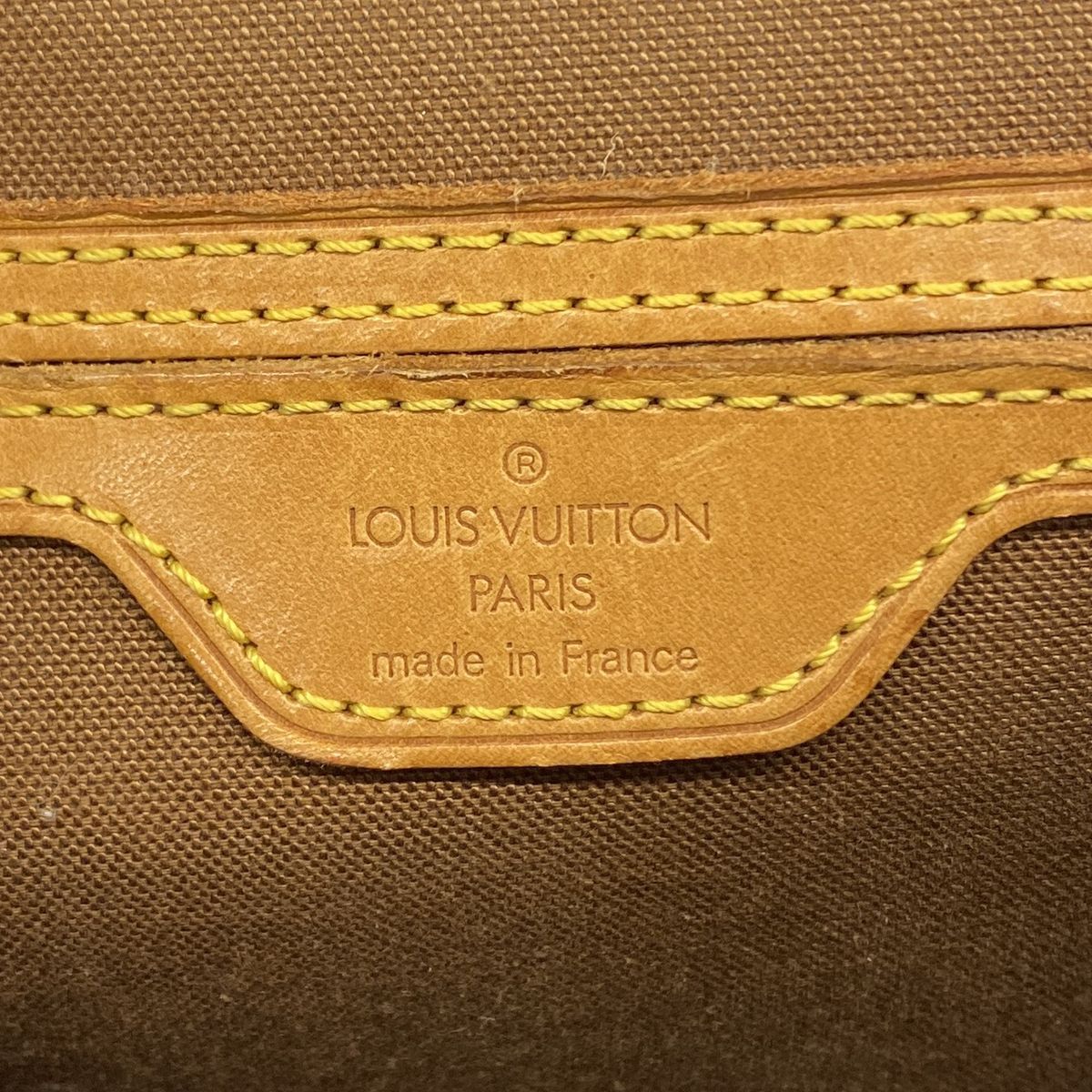Louis Vuitton Handbag Monogram Bel Air Brown — view 5
