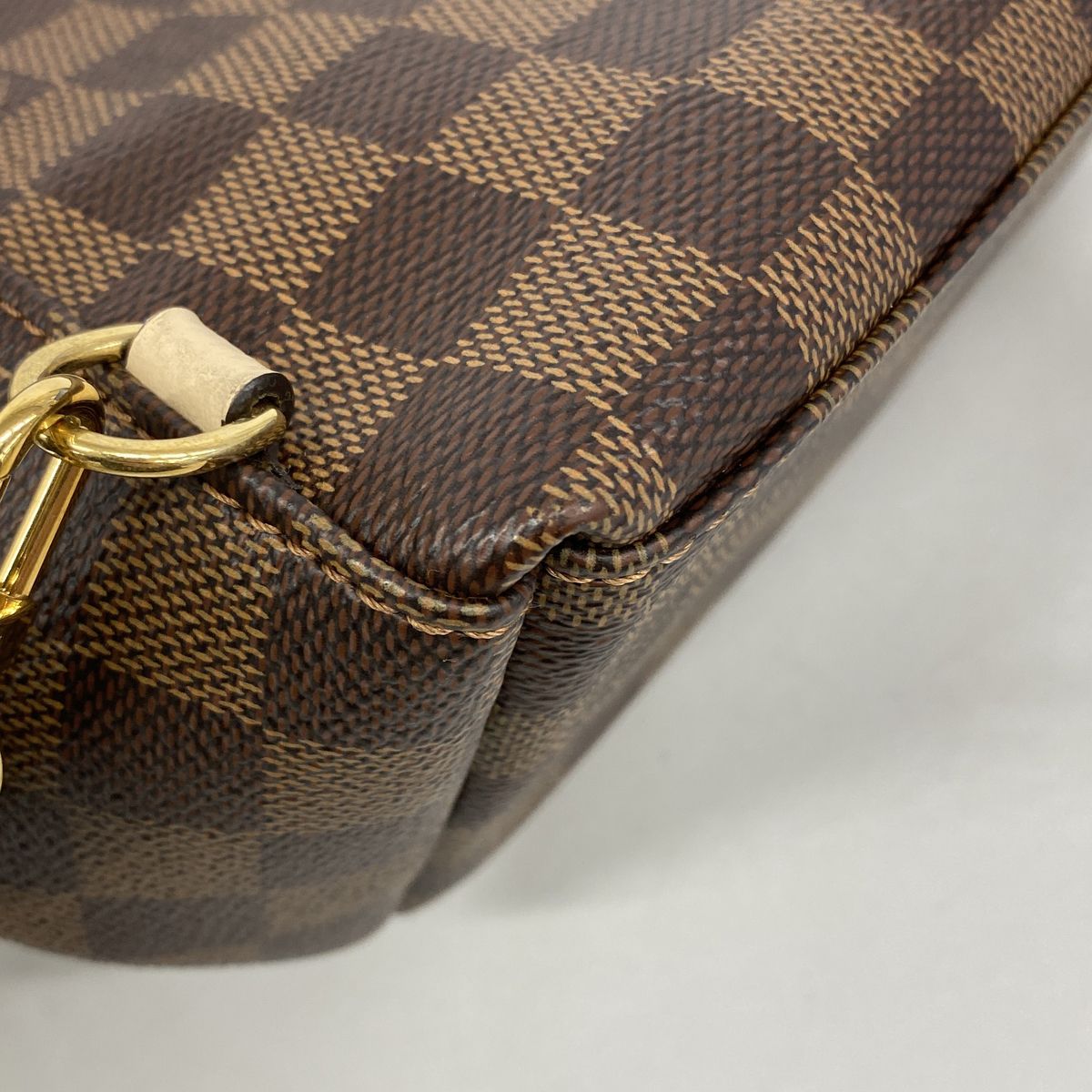 Louis Vuitton Backpack Damier Clapton Ebene Cream — view 6