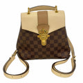 Louis Vuitton Backpack Damier Clapton Ebene Cream