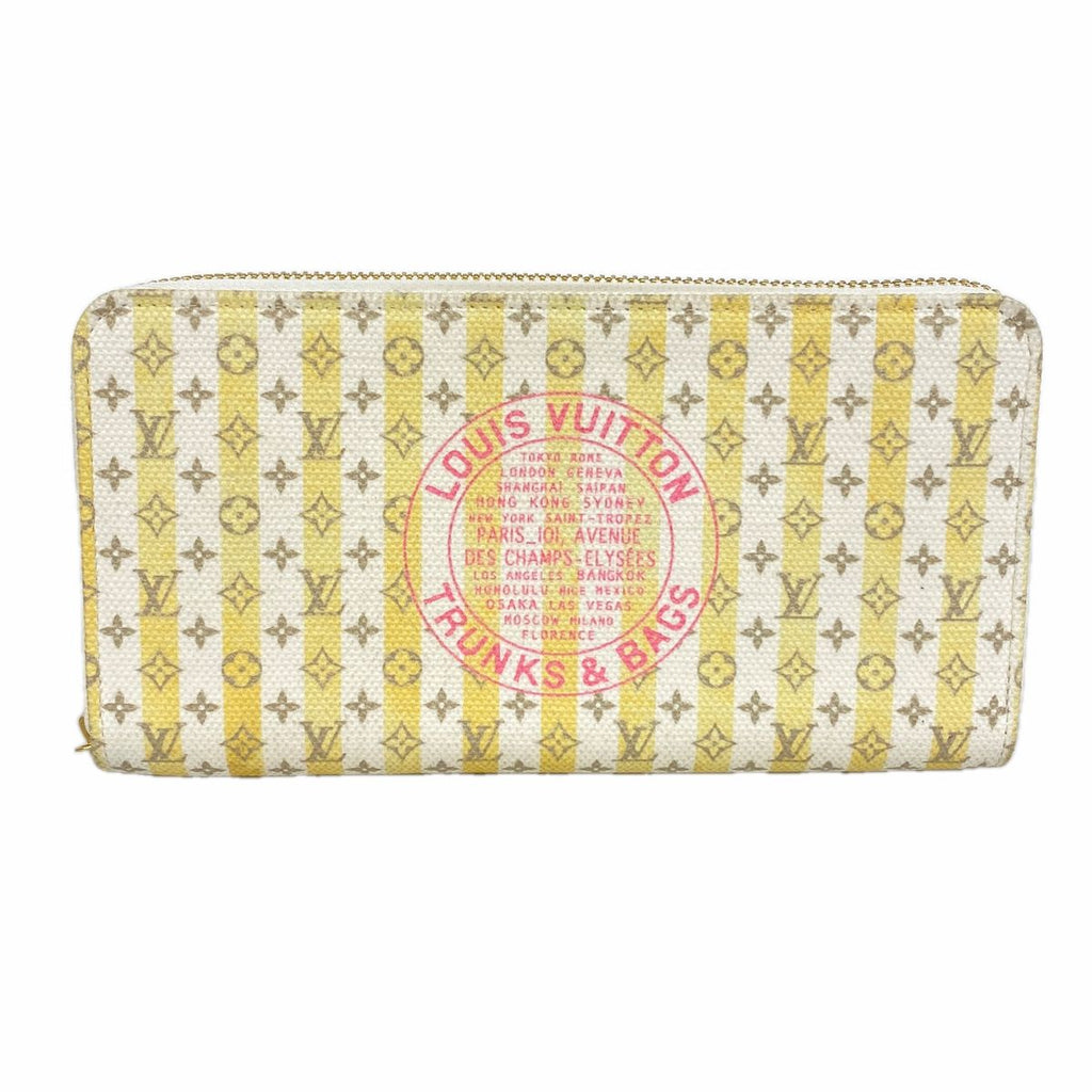 Louis Vuitton Wallet LV Stamp Zippy Banana