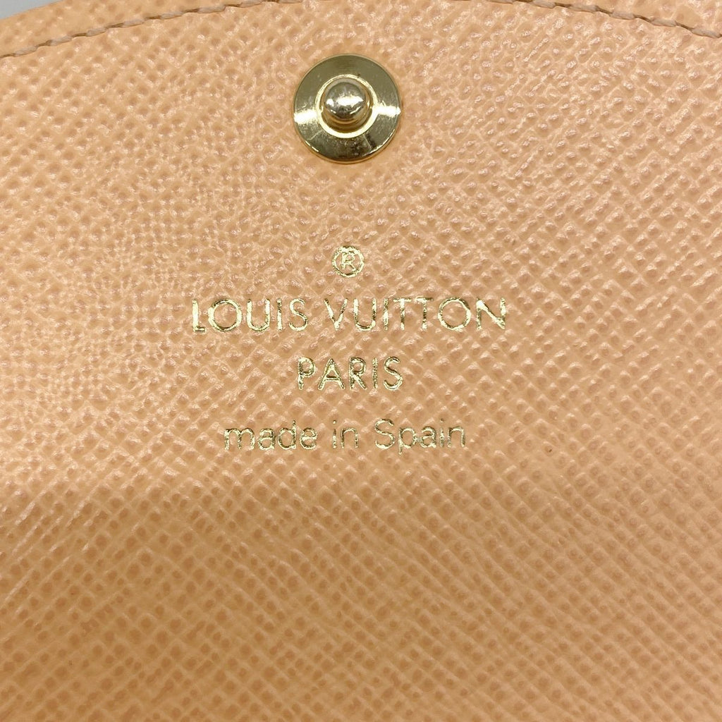 Louis Vuitton Coin Purse Monogram Porte Monnaie Rosalie Apricot — view 4