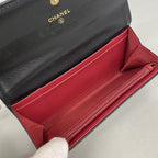 Chanel Wallet Chanel 19 Lambskin Black Gold — view 3