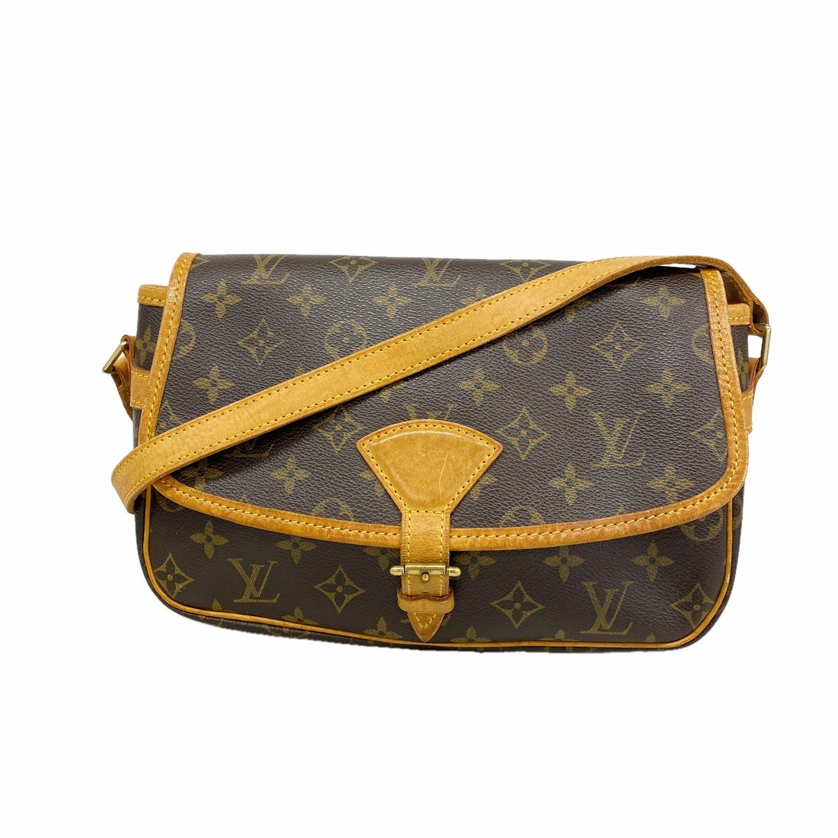 Louis Vuitton Shoulder Bag Monogram Solonge Brown