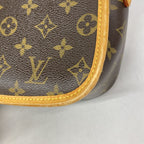 Louis Vuitton Shoulder Bag Monogram Solonge Brown — view 6
