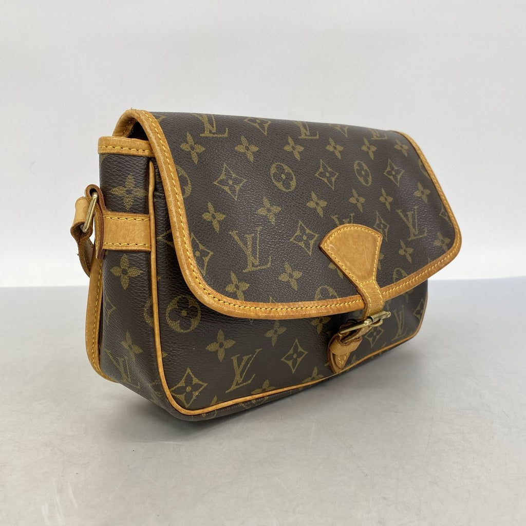 Louis Vuitton Shoulder Bag Monogram Solonge Brown — view 2