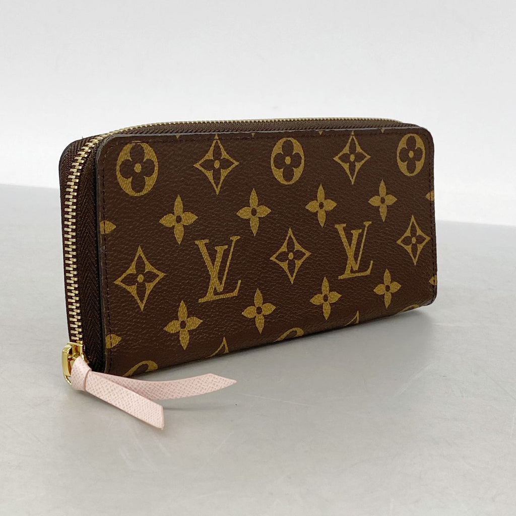 Louis Vuitton Wallet Monogram Portefeuille Clemence Rose Ballerine — view 2