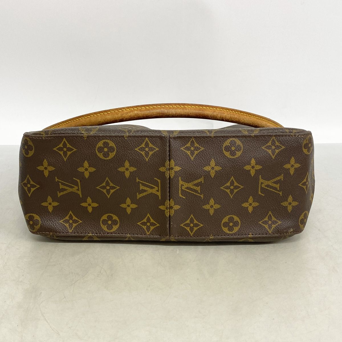 Louis Vuitton Shoulder Bag Monogram Looping GM Brown — view 3