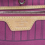 Louis Vuitton Tote Bag Monogram Neverfull MM Fuchsia — view 5