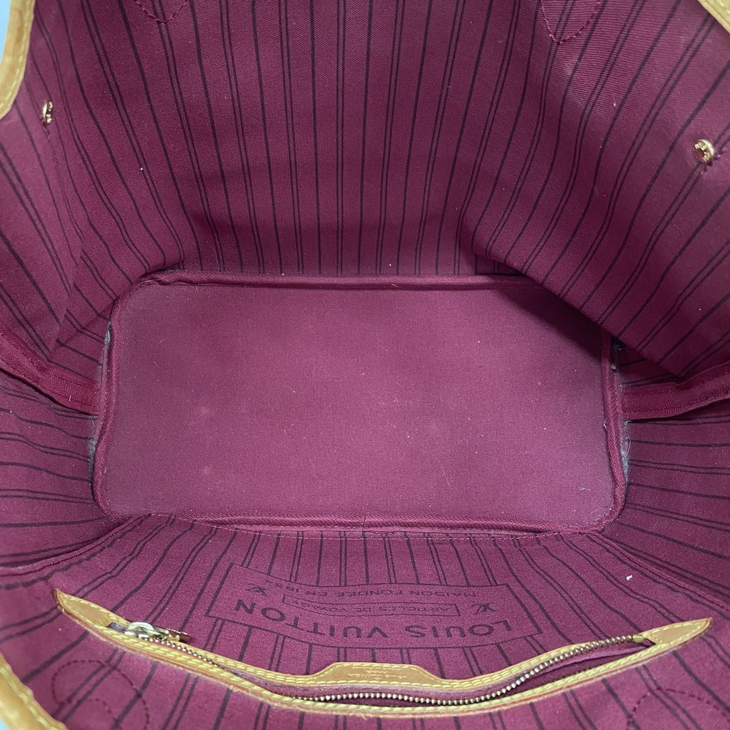 Louis Vuitton Tote Bag Monogram Neverfull MM Fuchsia — view 4