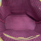 Louis Vuitton Tote Bag Monogram Neverfull MM Fuchsia — view 4