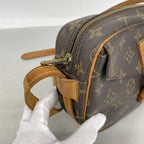 Louis Vuitton Shoulder Bag Monogram Jeune Fille PM Brown — view 7