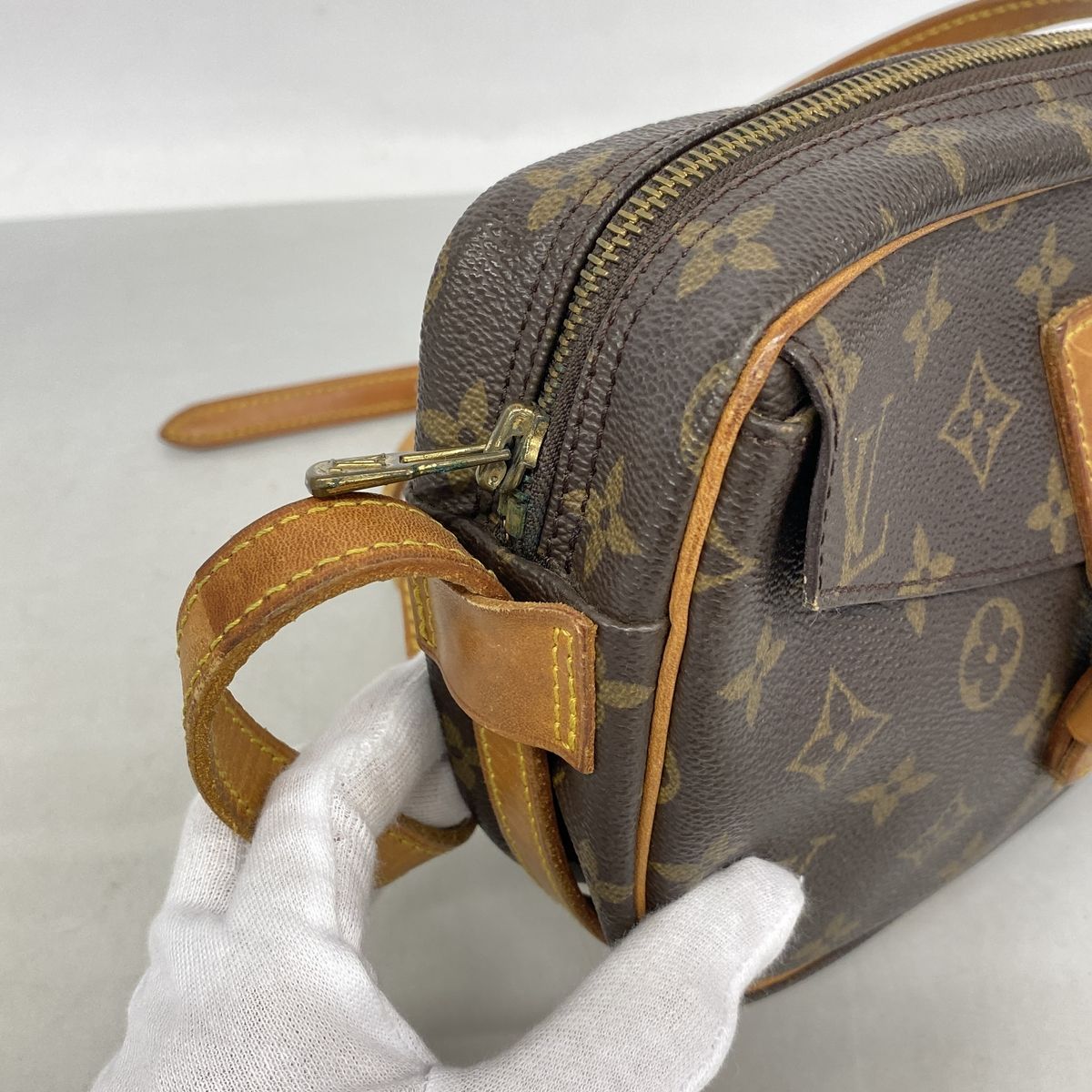 Louis Vuitton Shoulder Bag Monogram Jeune Fille PM Brown — view 7