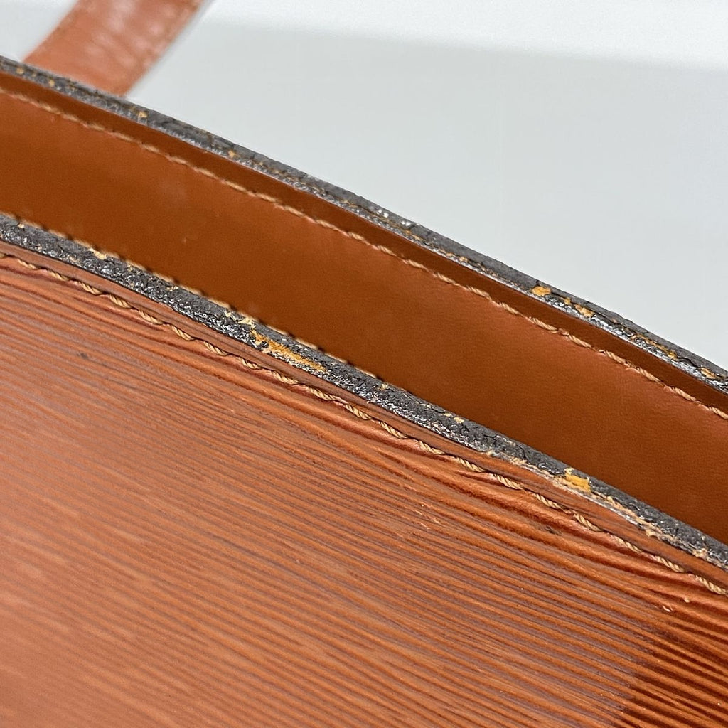 Louis Vuitton Handbag Epi Saint Jacques Kenya Brown — view 7