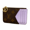 Louis Vuitton Coin Purse Monogram Card Case Romy Lilac