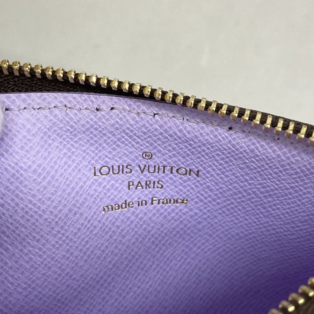Louis Vuitton Coin Purse Monogram Card Case Romy Lilac — view 4