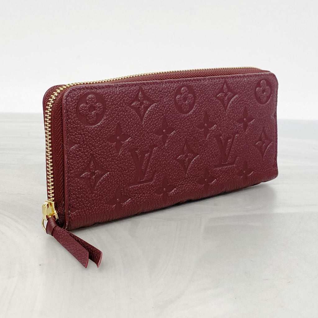 Louis Vuitton Wallet Monogram Empreinte Portefeuille Clemence Grenad Red — view 2