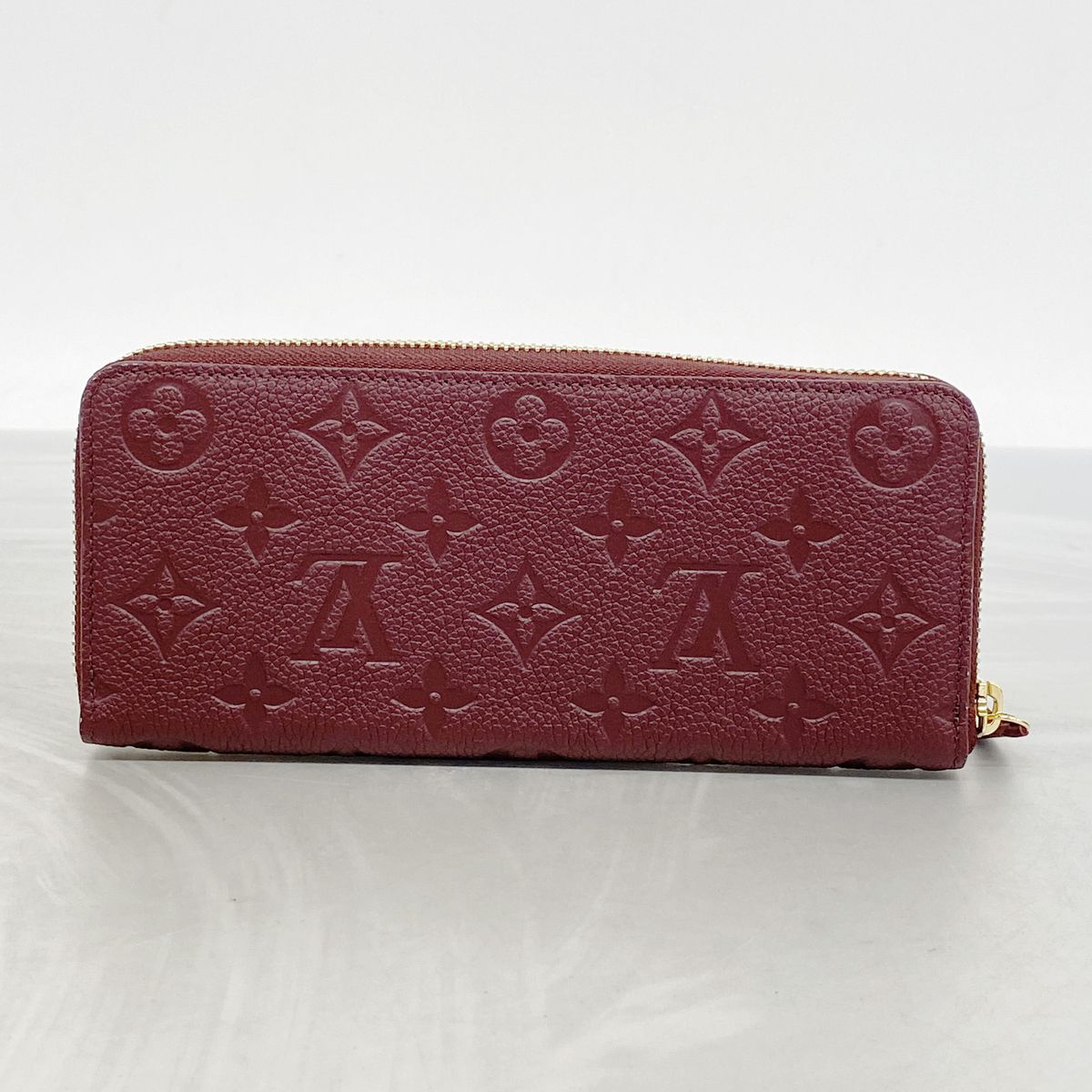 Louis Vuitton Wallet Monogram Empreinte Portefeuille Clemence Grenad Red — view 5