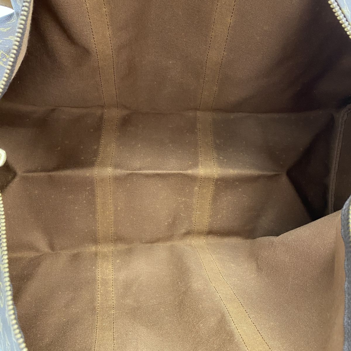 Louis Vuitton Boston Bag Monogram Keepall Bandouliere 60 Brown — view 4