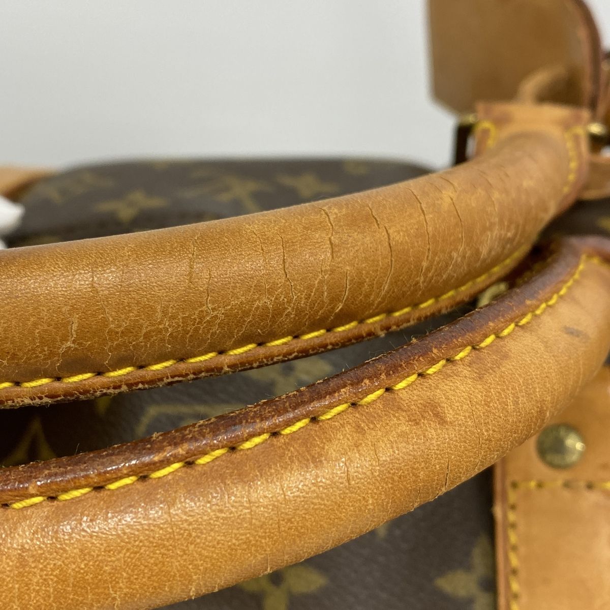 Louis Vuitton Boston Bag Monogram Keepall Bandouliere 60 Brown — view 6