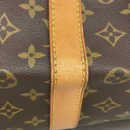 Louis Vuitton Boston Bag Monogram Keepall Bandouliere 60 Brown — view 8