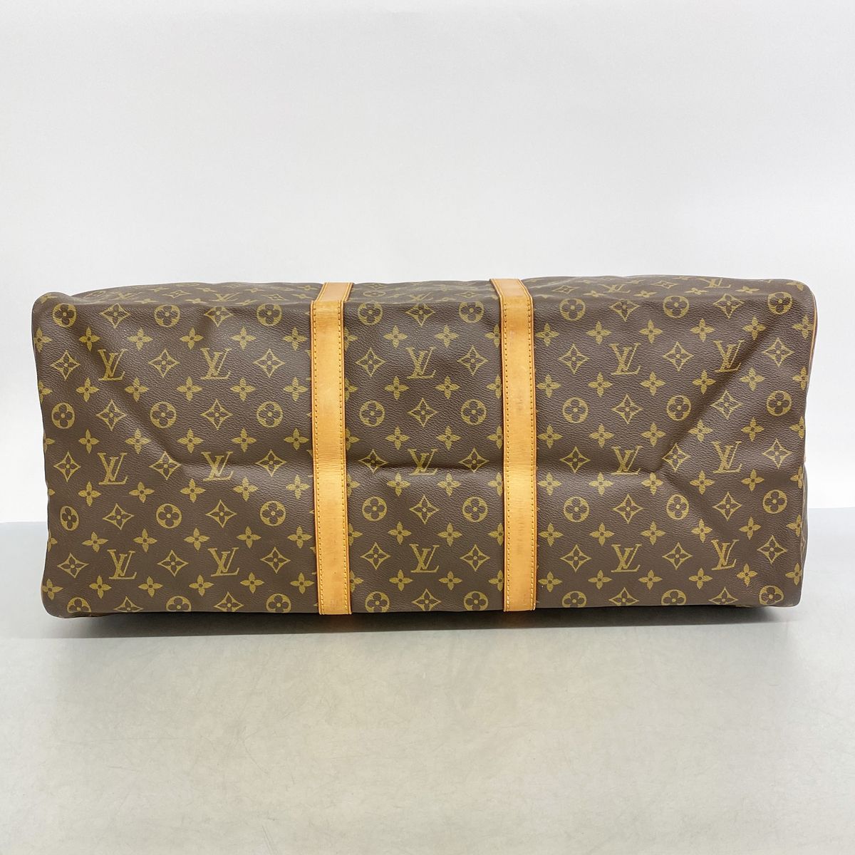 Louis Vuitton Boston Bag Monogram Keepall Bandouliere 60 Brown — view 3