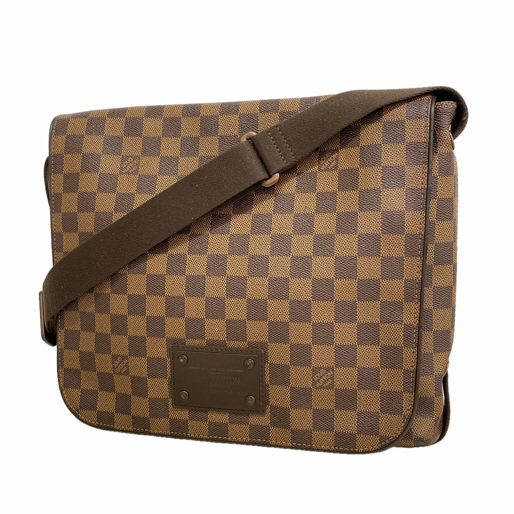 Louis Vuitton Shoulder Bag Damier Brooklyn MM Ebene