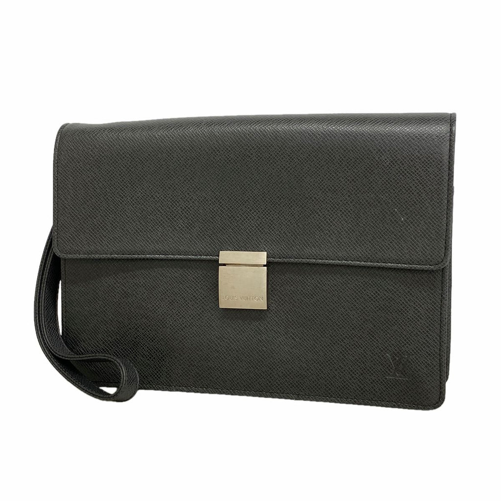 Louis Vuitton Clutch Taiga Selenga Ardoise