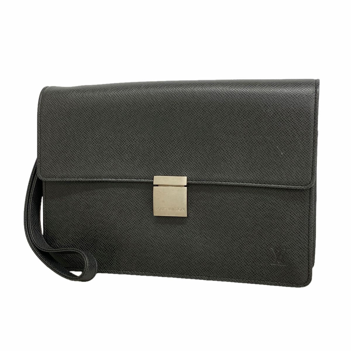 Louis Vuitton Clutch Taiga Selenga Ardoise