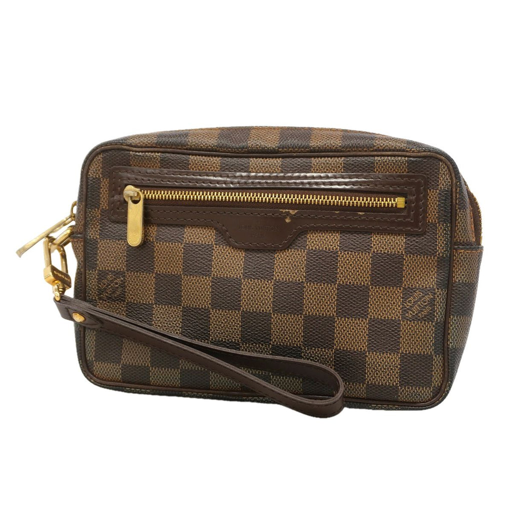 Louis Vuitton Clutch Damier Pochette Billet Macao Ebene