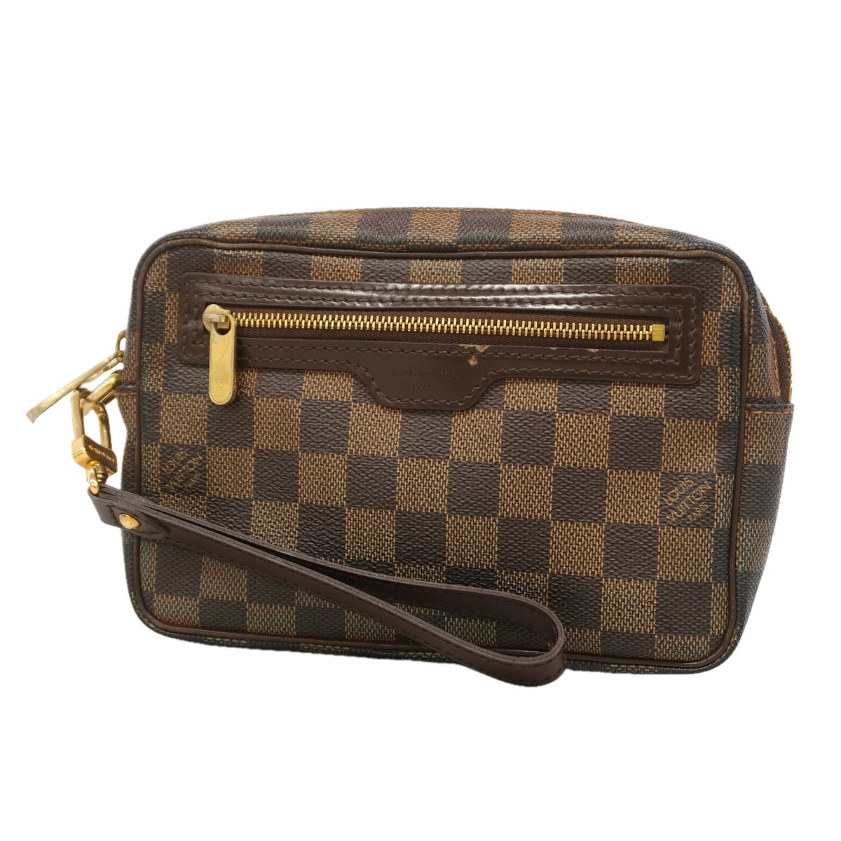 Louis Vuitton Clutch Damier Pochette Billet Macao Ebene