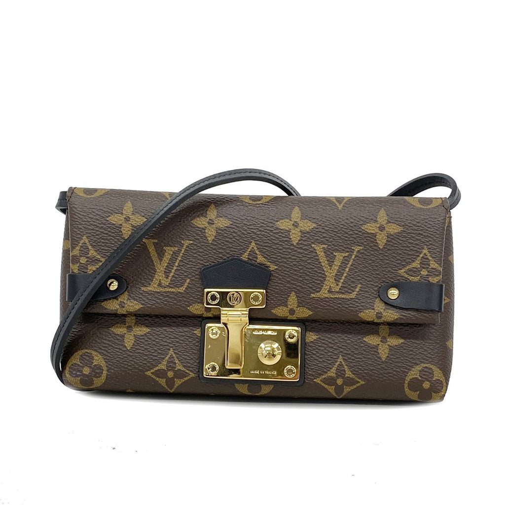 Louis Vuitton Shoulder Bag Monogram Portefeuille Toblerone Brown