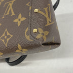 Louis Vuitton Shoulder Bag Monogram Portefeuille Toblerone Brown — view 6