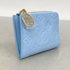 Louis Vuitton Wallet Monogram Empreinte Portefeuille Noah Compact Gray Blue — view 2