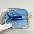 Louis Vuitton Wallet Monogram Empreinte Portefeuille Noah Compact Gray Blue — view 3