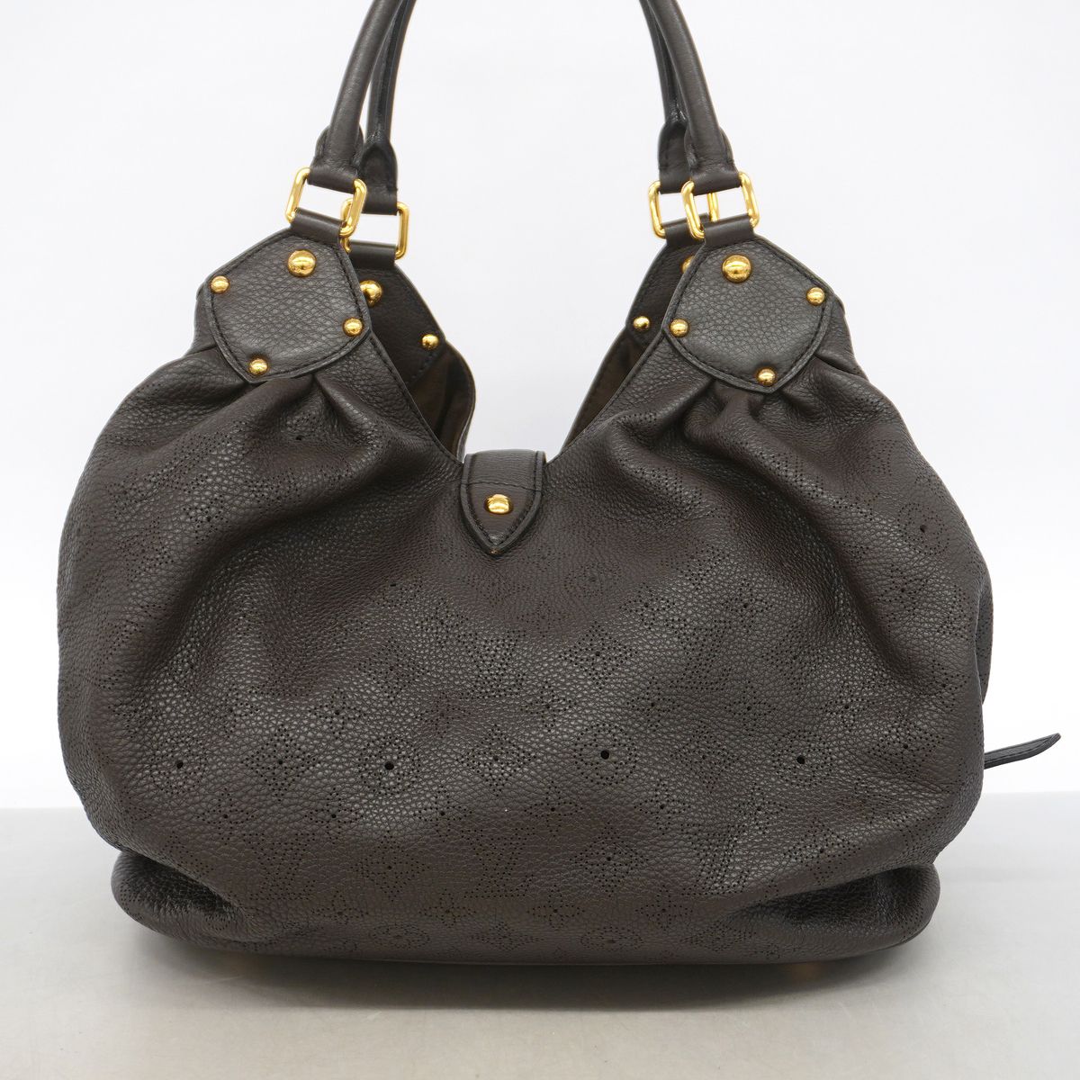 Louis Vuitton Tote Bag Mahina L Chocolat — view 8