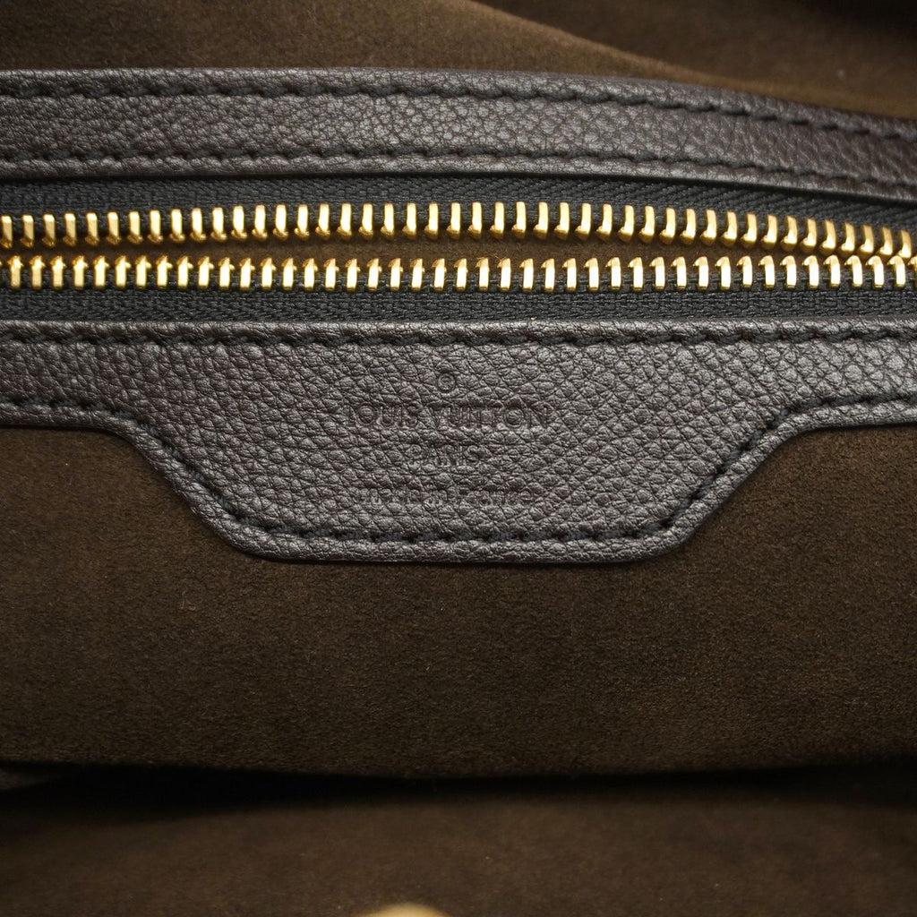 Louis Vuitton Tote Bag Mahina L Chocolat — view 5
