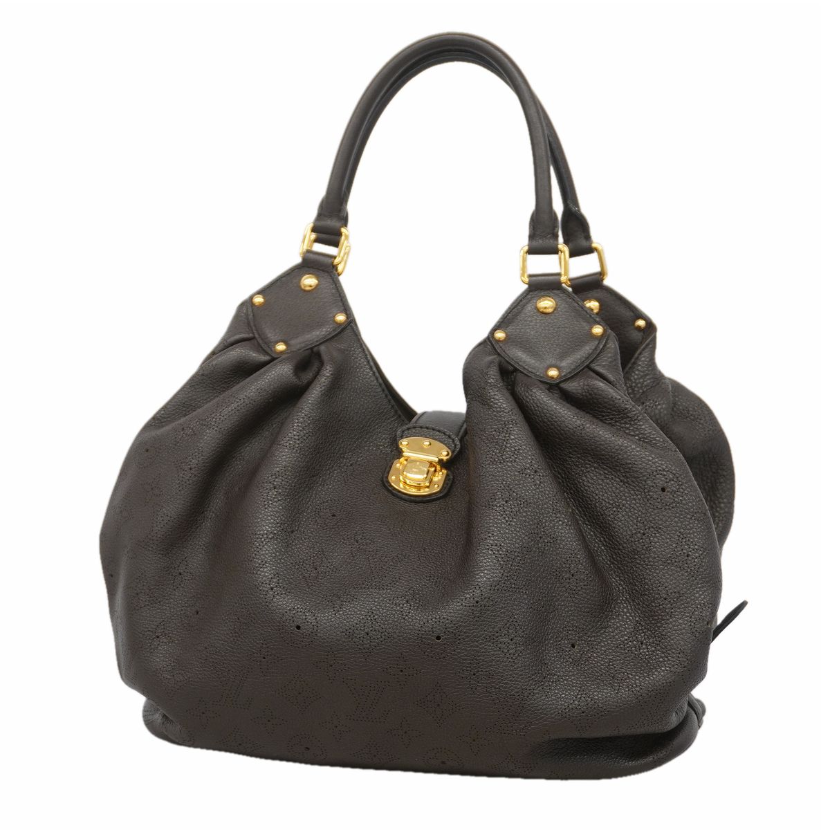 Louis Vuitton Tote Bag Mahina L Chocolat