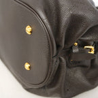 Louis Vuitton Tote Bag Mahina L Chocolat — view 6