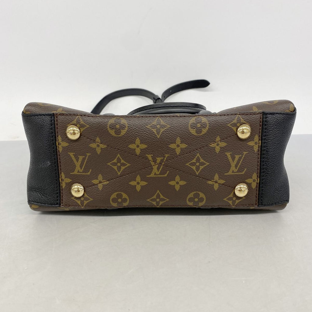 Louis Vuitton Handbag Monogram Soufflot Nvbb Brown Noir 2-Way Bag — view 3