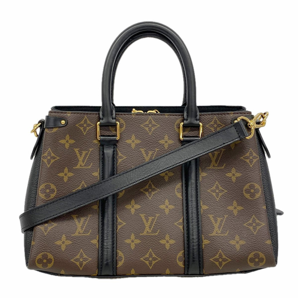 Louis Vuitton Handbag Monogram Soufflot Nvbb Brown Noir 2-Way Bag