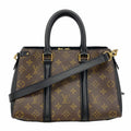 Louis Vuitton Handbag Monogram Soufflot Nvbb Brown Noir 2-Way Bag