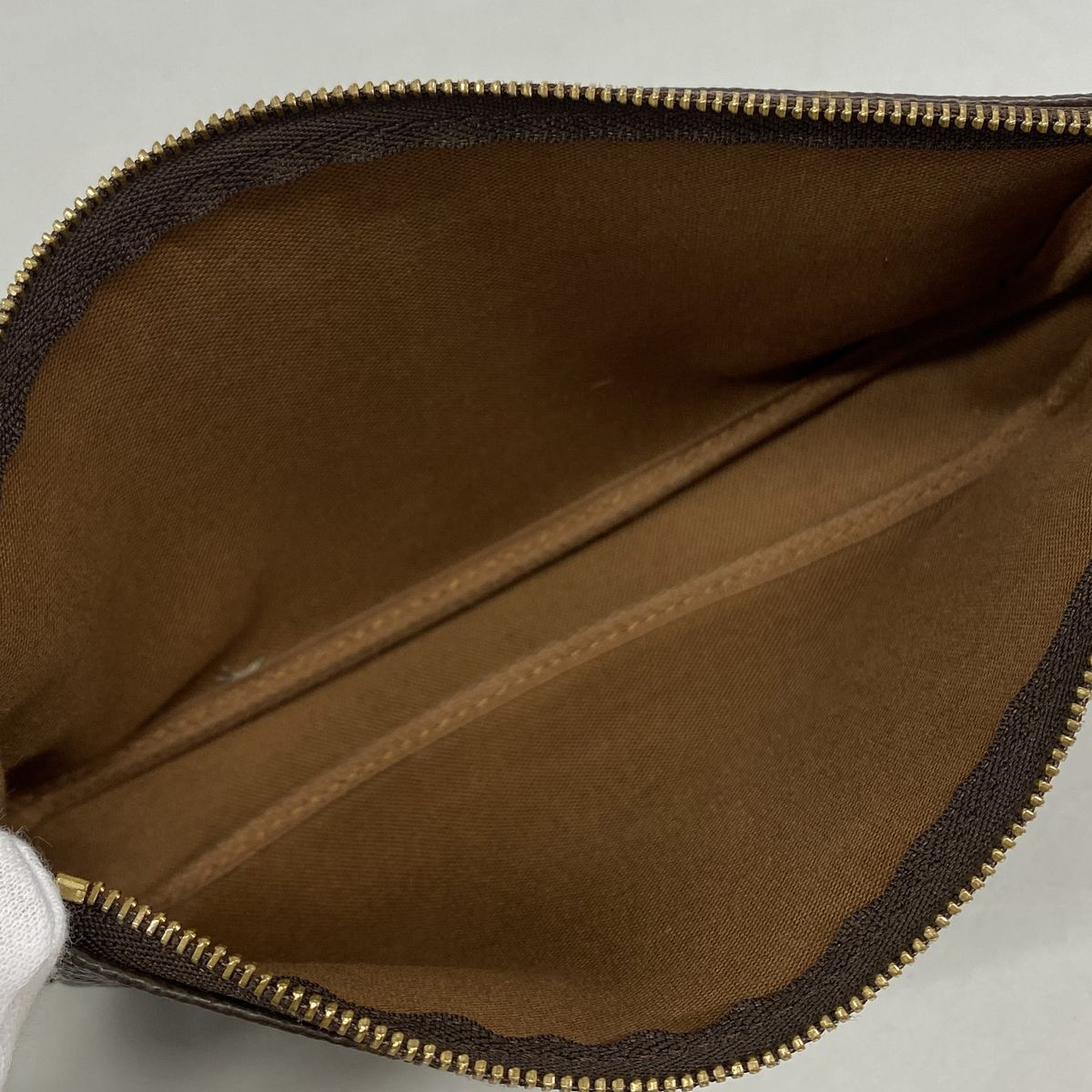 Louis Vuitton Pouch Monogram Pochette Accessoires Brown — view 4