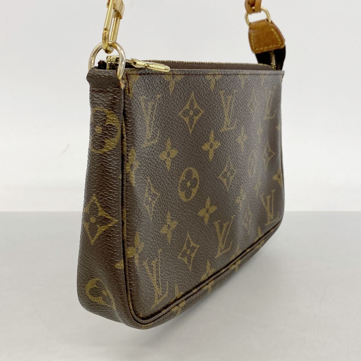 Louis Vuitton Pouch Monogram Pochette Accessoires Brown — view 2