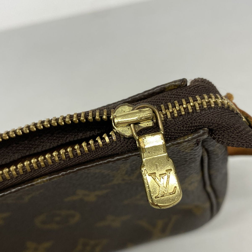 Louis Vuitton Pouch Monogram Pochette Accessoires Brown — view 8