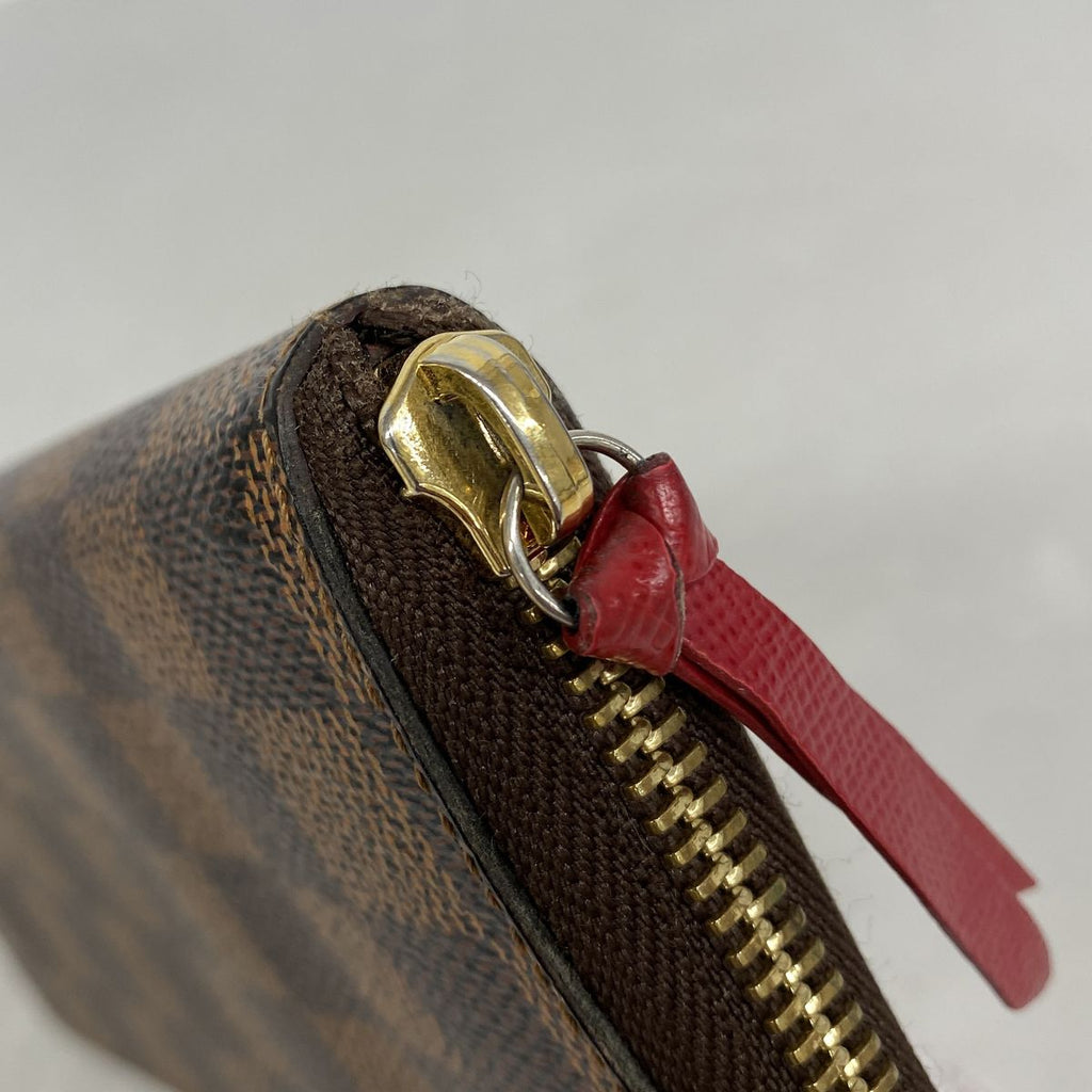Louis Vuitton Wallet Damier Portefeuille Clemence Cerise — view 5
